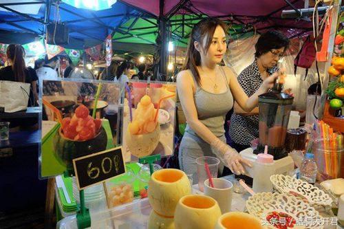 泰国最美果汁西施,泰国果汁西施最火的视频