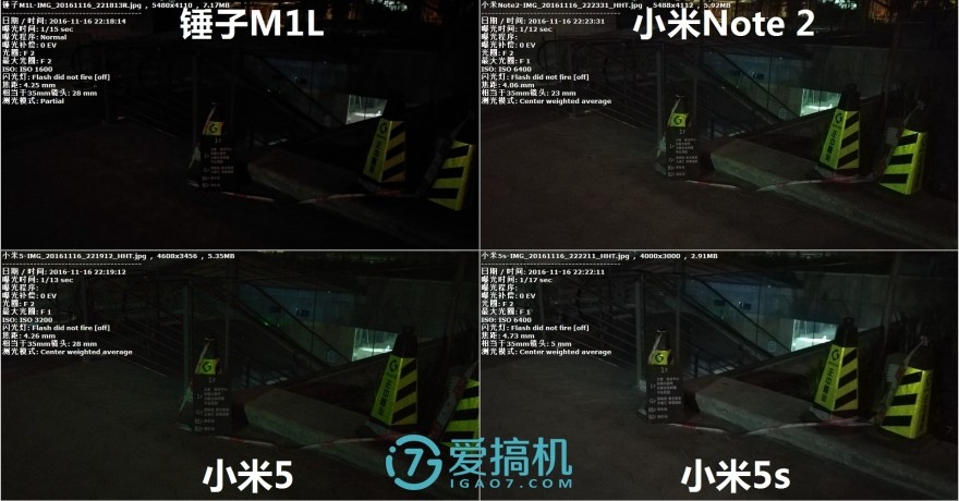 锤子m1l对比红米note4x,小米6x与锤子m1l