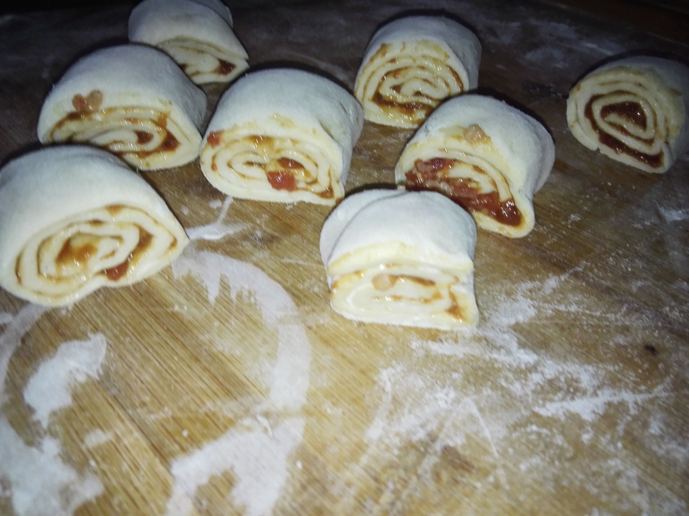 今天把肉卷做成这样，女儿竟然一次吃了好几个，心里好愧疚