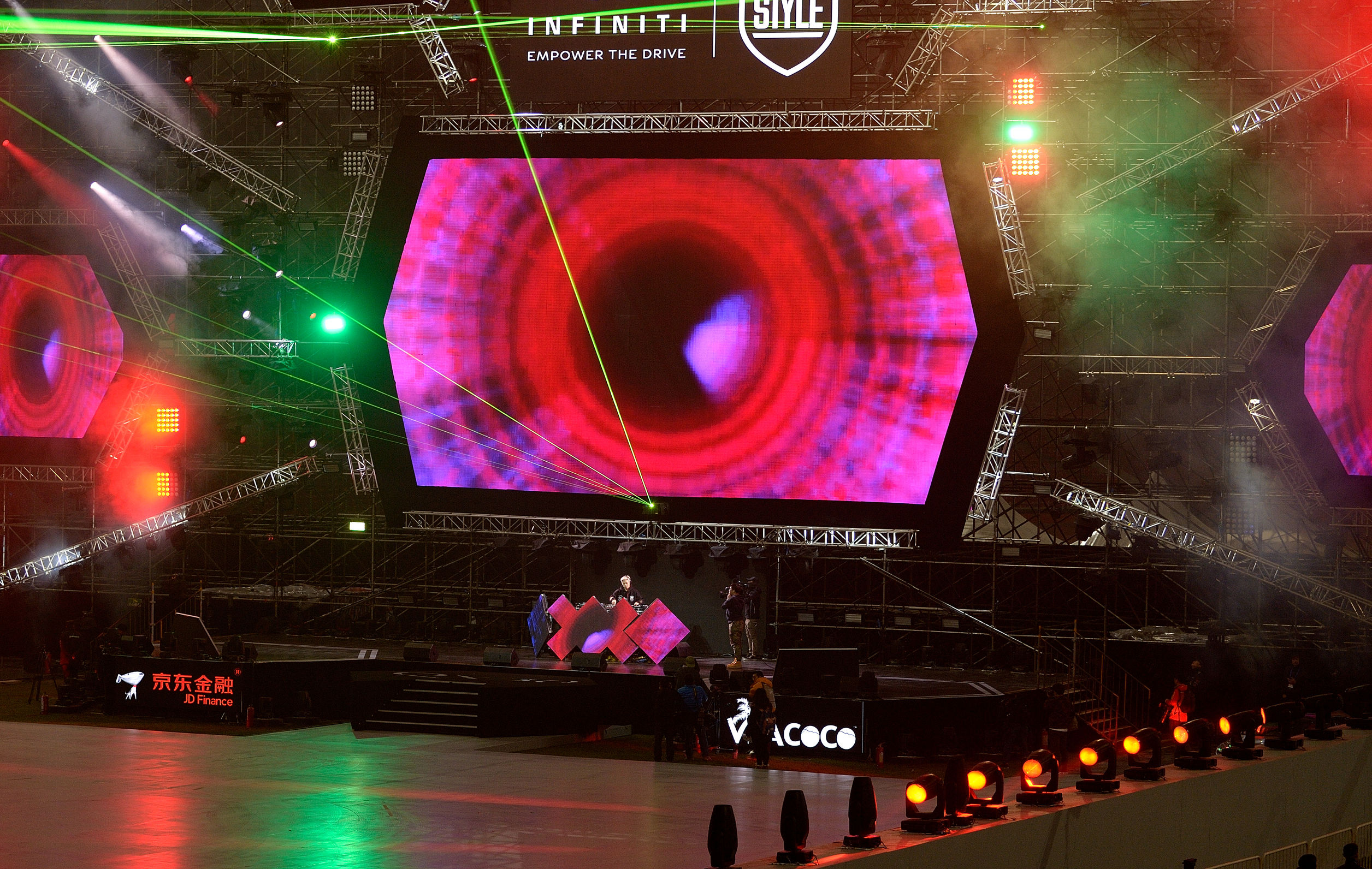 2009北京鸟巢嘉年华,2017鸟巢半决赛欢呼