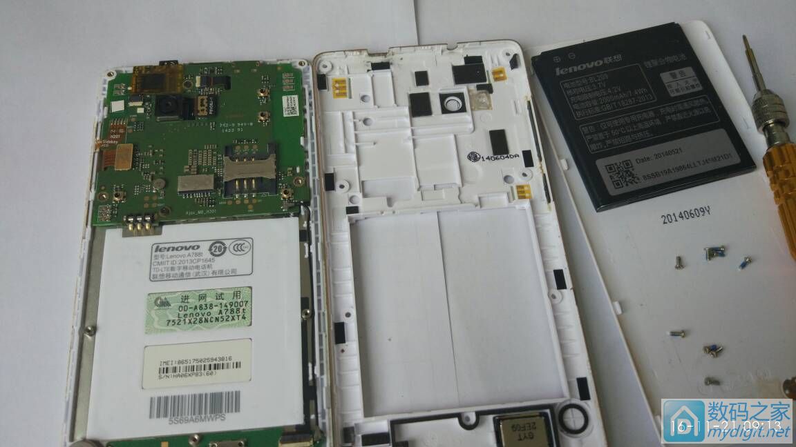 联想a788t手机拆装过程,怎么拆联想a798t手机