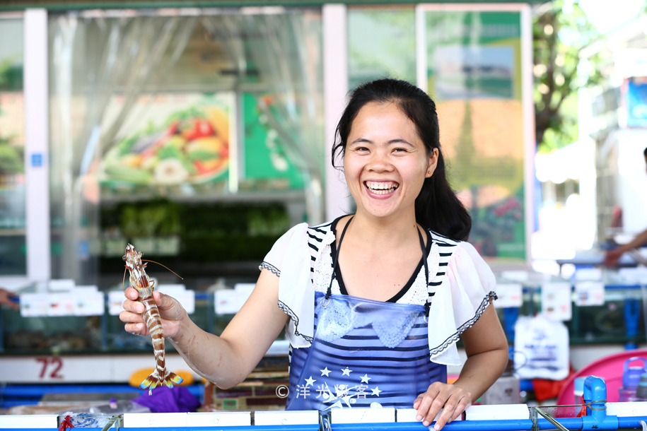 现在的三亚海鲜市场,海鲜市场发现什么东西