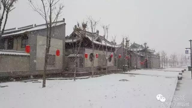 运城雪景有多美,山西省运城市第一场雪