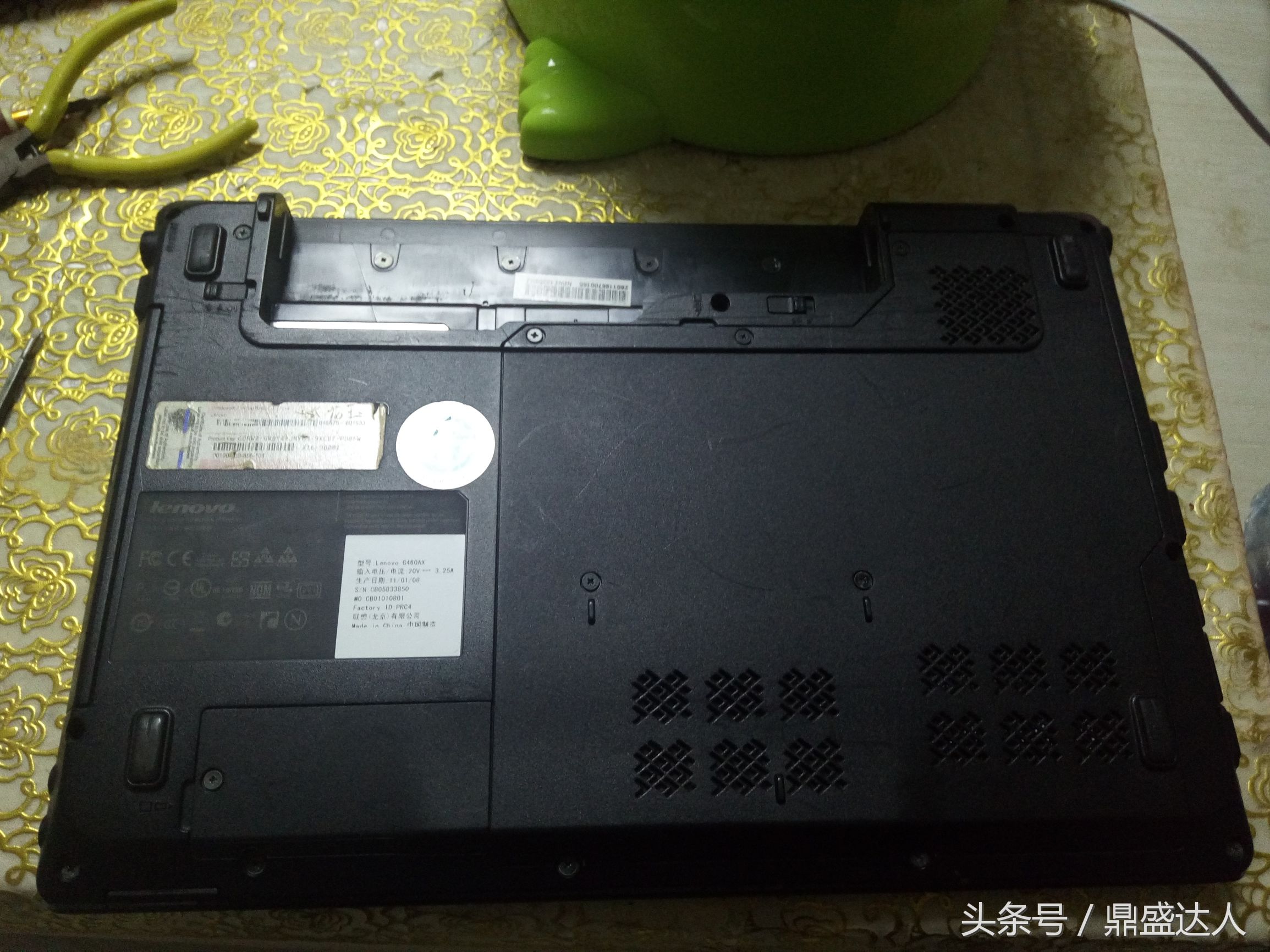 联想g460屏幕排线,拆联想g470笔记本电脑