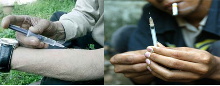 吸食海盐的症状,吸食海洛因危害表现