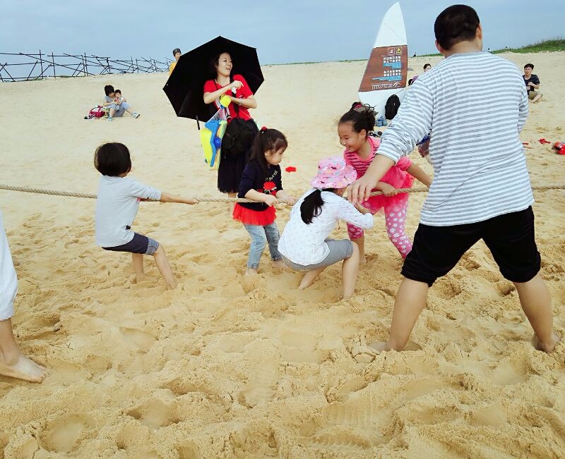 汕尾美丽的滨海之城,一个在汕尾的海边城市