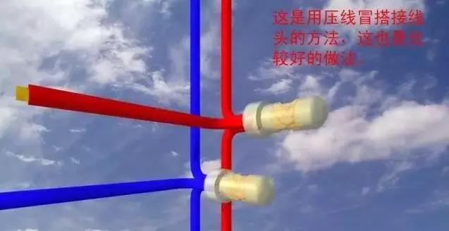 家用电线怎么接不会脱落,软电线和硬电线接头规范接法