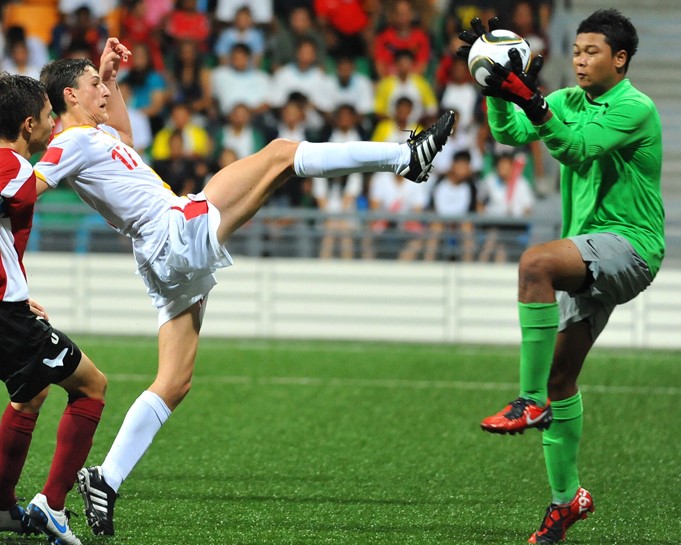 足球场上的十大小动作,足球业余场出现的危险动作