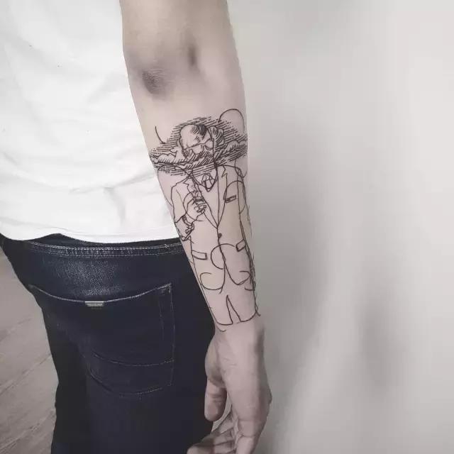 每个宝妈都想纹的纹身,妈妈儿子纹身