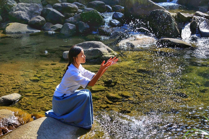 婺源石门山峡谷导游图,婺源石门峡谷值得去吗
