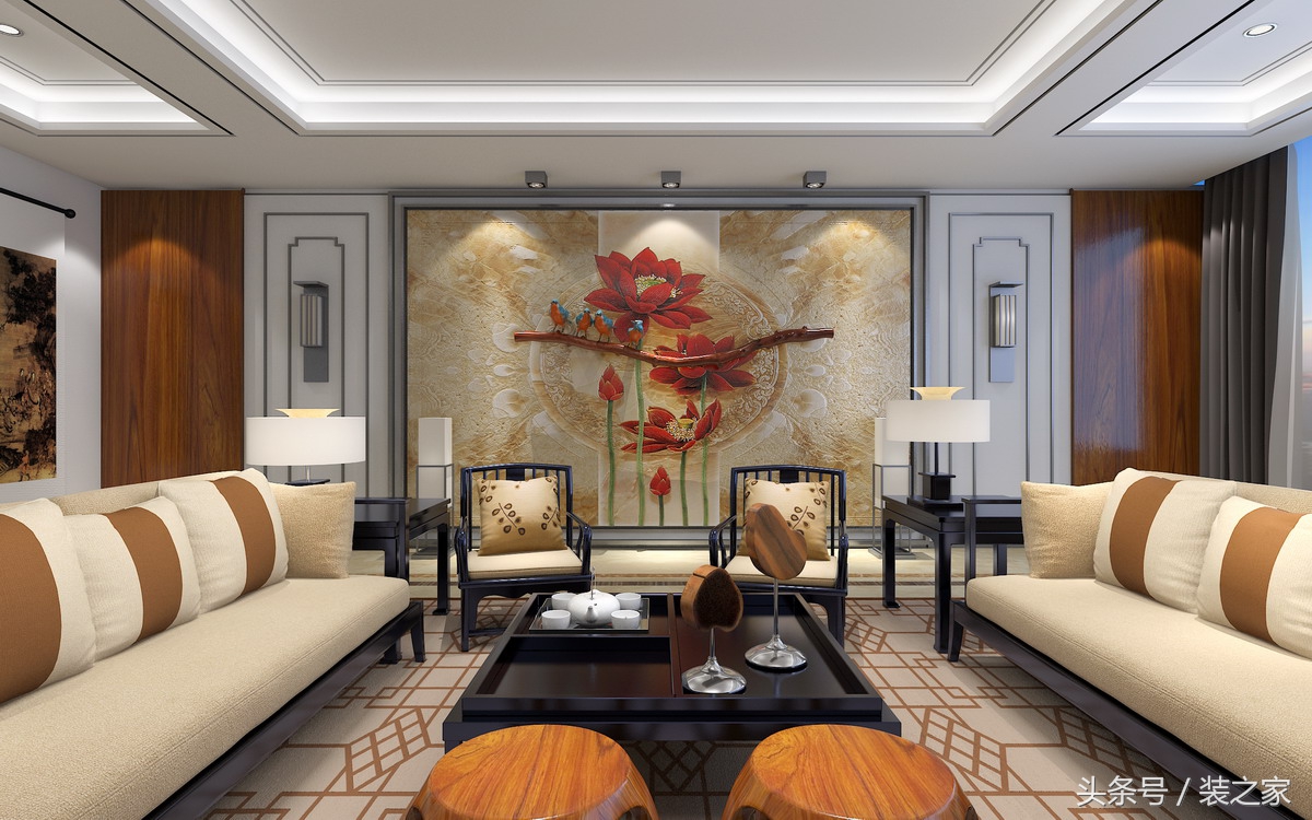 博弈彩雕艺术背景墙,佛山彩雕艺术背景墙