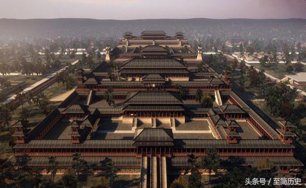 萧何让刘邦把宫殿建高大的原因,刘邦萧何建造未央宫