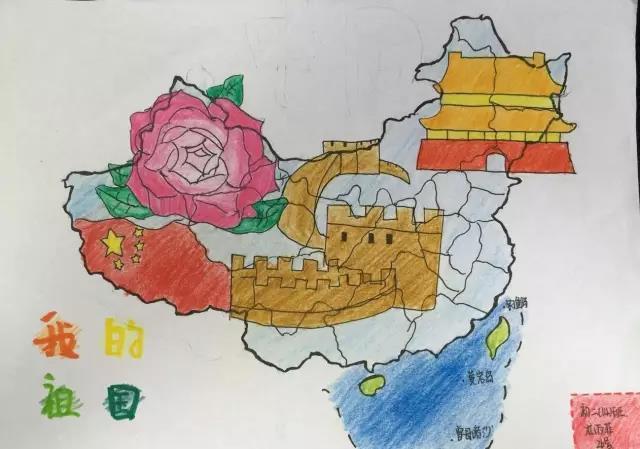 好看的中国地图,可爱得不要不要的