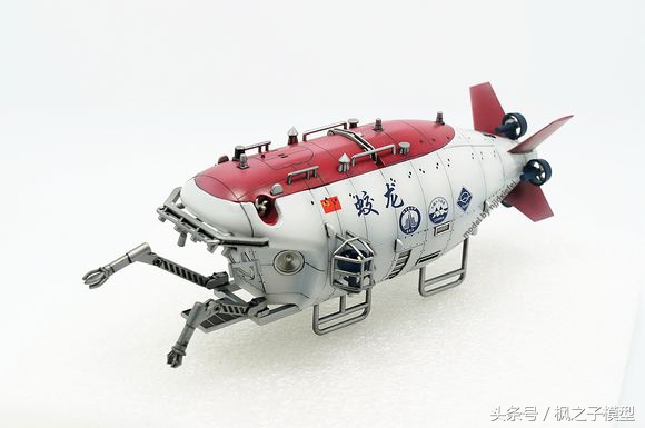 蛟龙号科学考察船模型,蛟龙号深潜考察船模型组装讲解