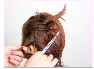 40岁减龄沙宣不对称发型短发图片,2020最洋气编发短发图片