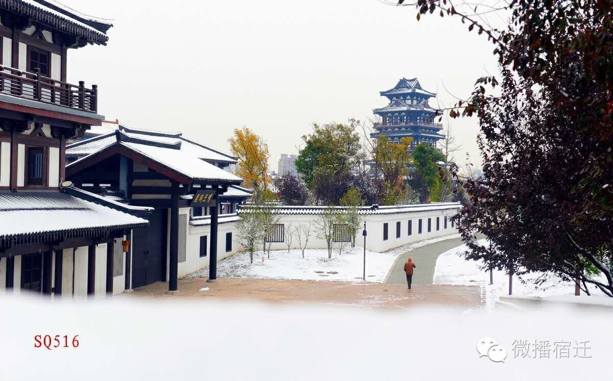 雪中宿迁,素颜都美到窒息!