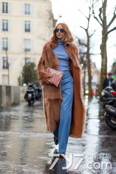 驼色皮草的搭配,驼色七分袖皮草要搭配什么