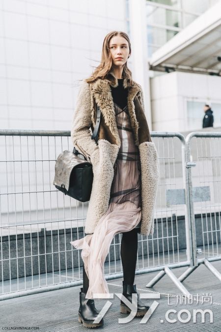 驼色皮草的搭配,驼色七分袖皮草要搭配什么