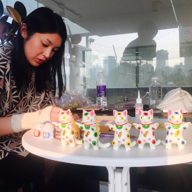 SSF潮玩展一个外行小白眼中的搪胶小怪兽展