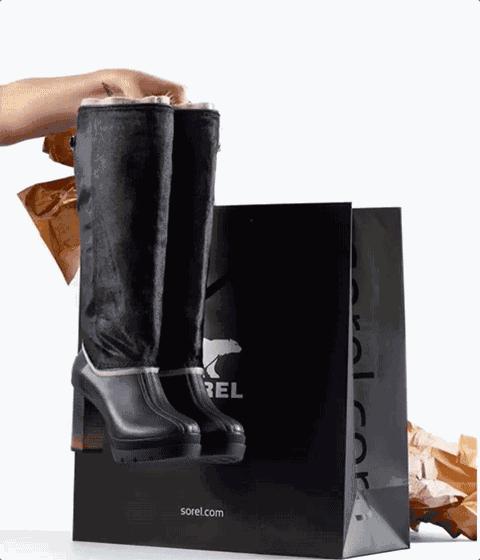 袁姗姗穿过膝长靴街拍,袁姗姗滑雪穿的浅粉色羽绒服