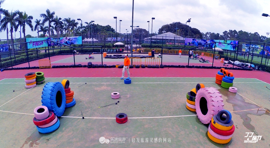 周末公园健身舒适愉悦的锻炼体验,观澜生态体育园