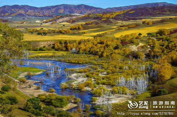 金秋坝上旅游摄影全攻略,坝上透风沟风景图片