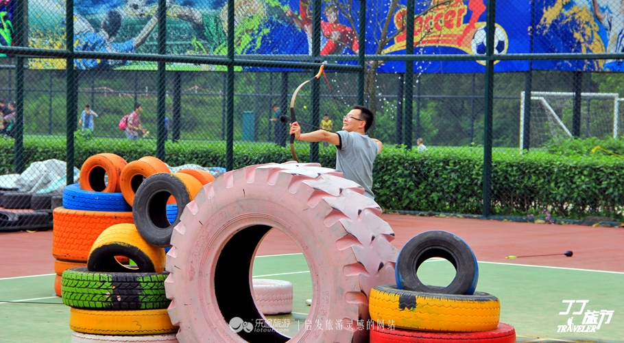 周末公园健身舒适愉悦的锻炼体验,观澜生态体育园
