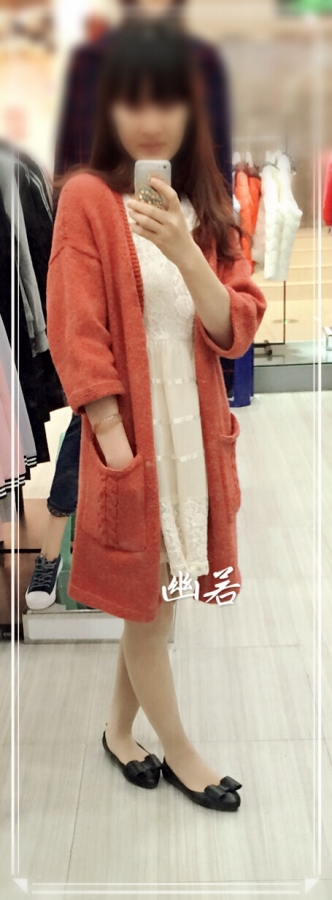 从上往下织的宽松毛衣教程,从下往上织宽松毛衣教程