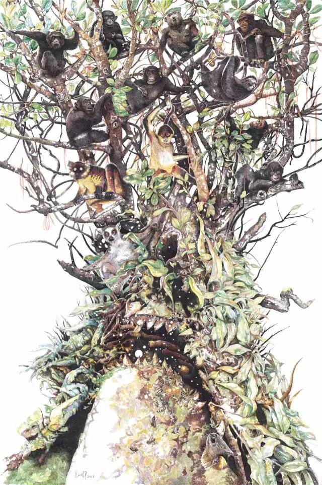 优品艺术｜赵娜：时间是滚动的步行梯