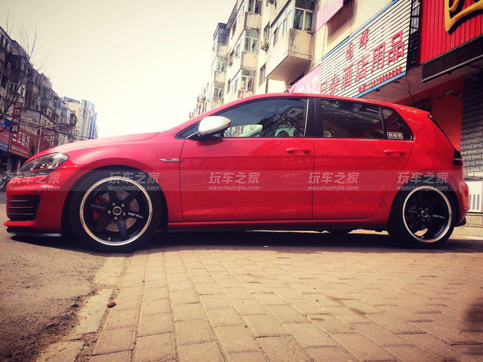 高尔夫7gti改装案例,高尔夫gti7.5代改装案例