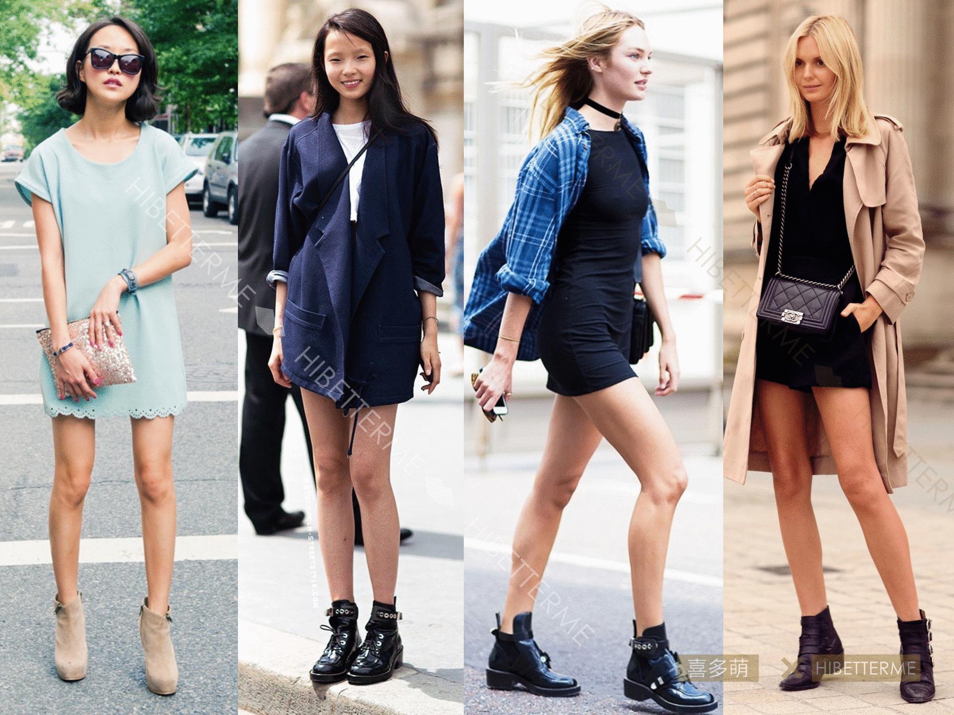 短靴穿搭高级感,短靴都有哪些经典穿搭