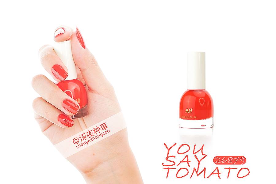 HM指甲油试色|比起丑炸天的衣服,它家指甲油美到惊人
