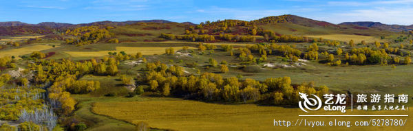 金秋坝上旅游摄影全攻略,坝上透风沟风景图片