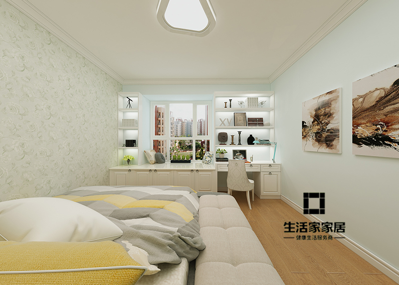 济南口碑好的小户型装修效果图,济南现代简约装修设计效果图