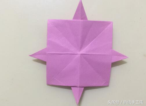 圣诞装饰折纸大全,圣诞树顶上的星星折纸