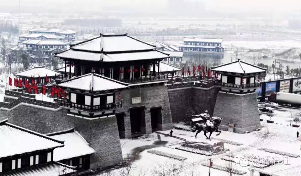 雪中宿迁,素颜都美到窒息!