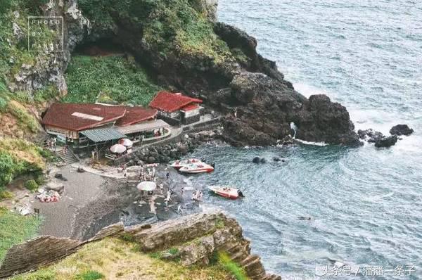 济州岛成山日出峰冬天,济州岛城山日出峰日出乐园弥天窟
