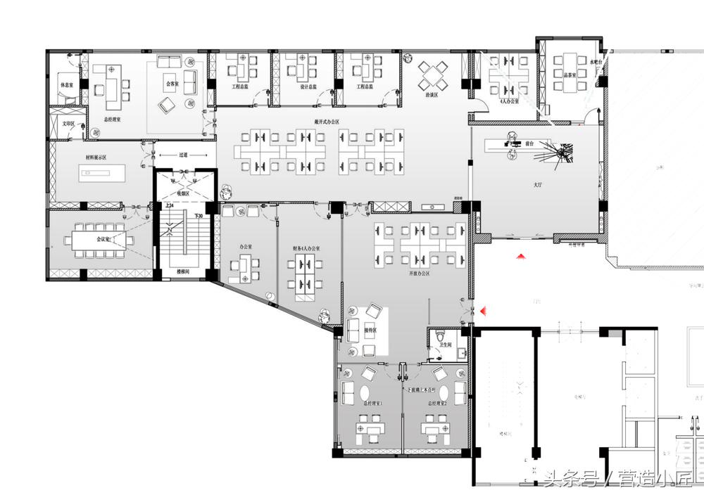 高新区办公楼设计材料,泉州正路商务大厦