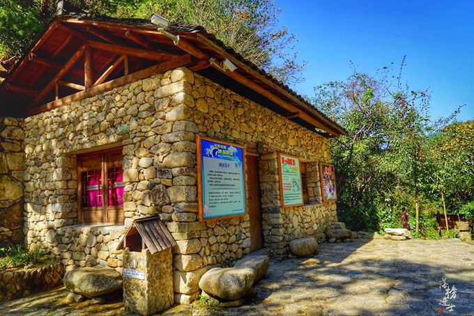 婺源石门山峡谷导游图,婺源石门峡谷值得去吗