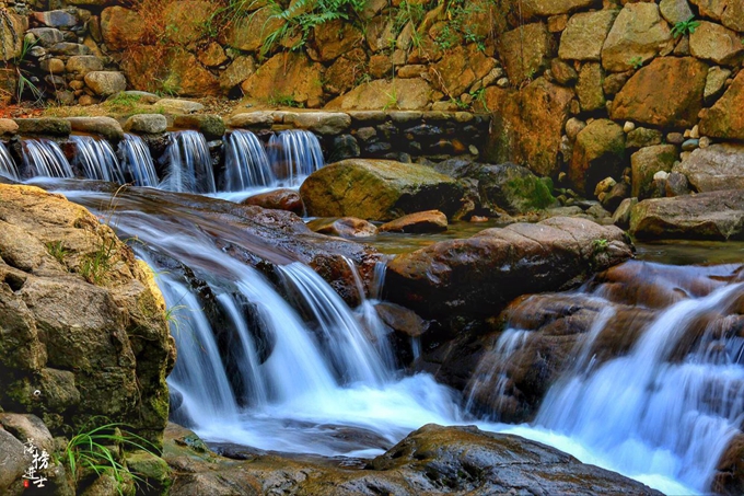 婺源石门山峡谷导游图,婺源石门峡谷值得去吗