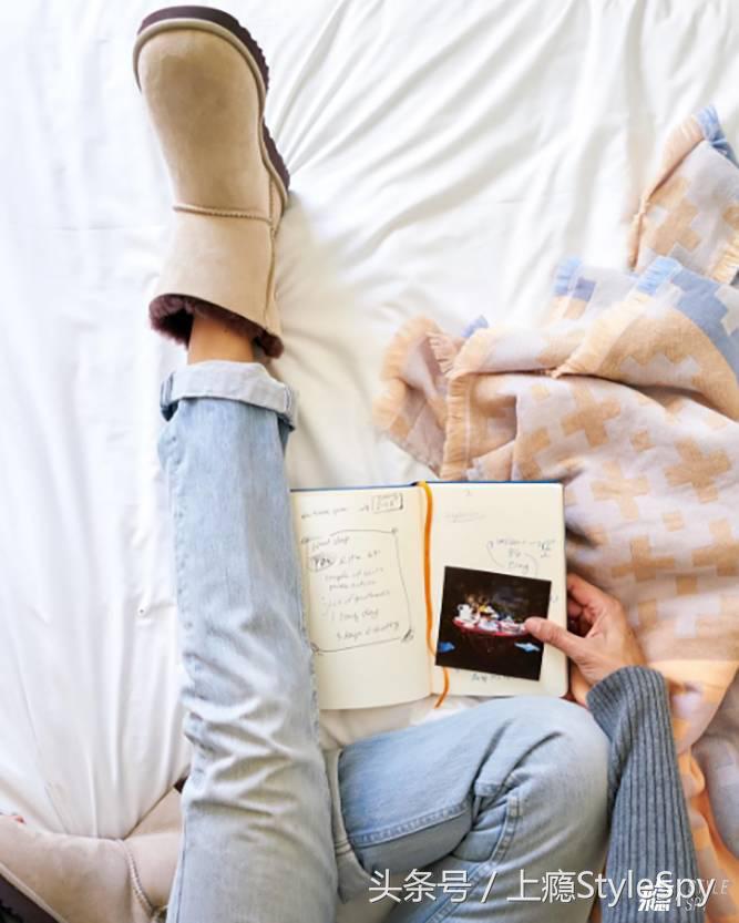 穿着不臃肿的雪地靴,雪地靴怎么穿不胖