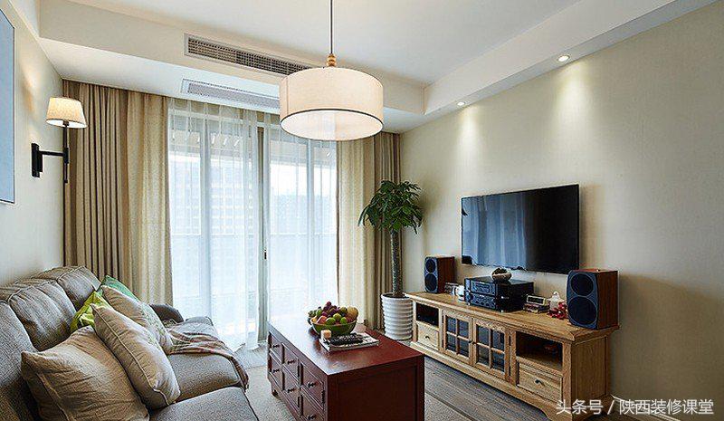 2室2厅一卫一厨极简装修,简美二室一厅一卫