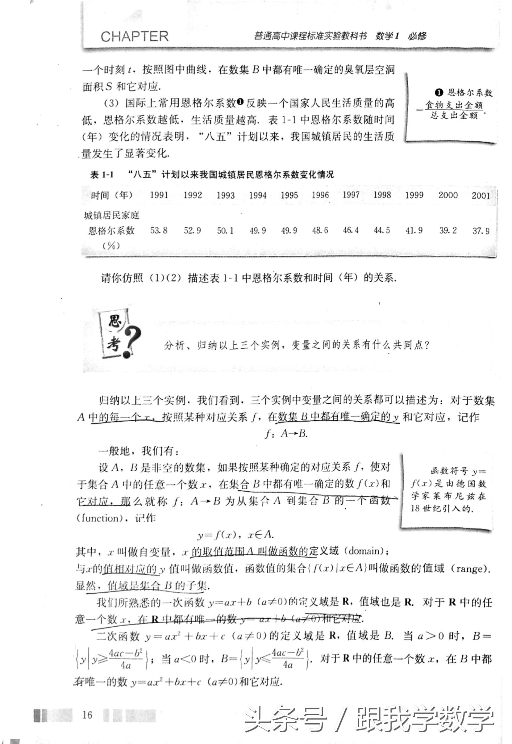 高中数学必修1集合与函数概念,电子课本详解