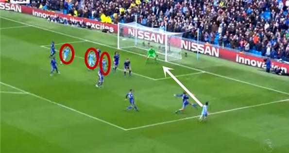 切尔西反击8次传球,补时连入两球切尔西3-1大逆转