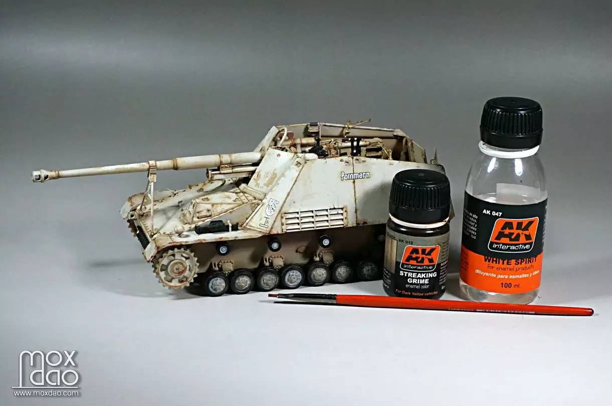 田宫汽车模型必须喷漆吗,田宫坦克模型入门