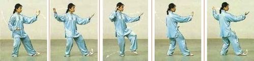 陈氏心意混元24式分解示范教学,陈氏太极24式混元背向口令视频