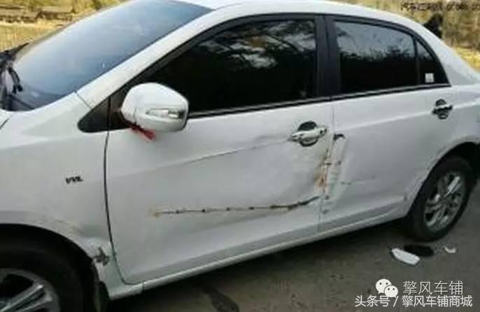 车身漆面四种不同程度的小划痕都应如何处理？