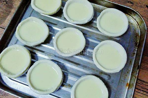 烘焙模具蛋挞皮做法大全,12个蛋挞皮的蛋液配方家常做法