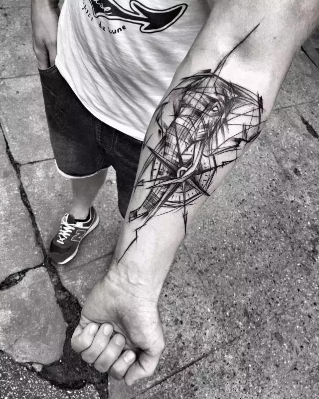 每个宝妈都想纹的纹身,妈妈儿子纹身