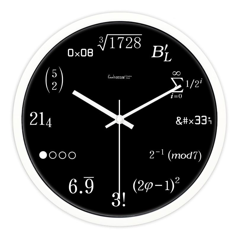 客厅钟表挂钟网红创意轻奢风,客厅创意挂钟